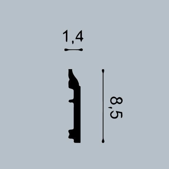 Плинтус напольный  Sx172 1000909178 в интерьере