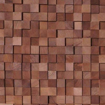 Мозаика и 3D панели из дерева RFA  Орех Смалл Скуэр (11-011-00012, 1101100012)