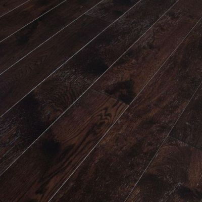 Массивная доска Magestik floor С Покрытием Дуб Кофе (браш) (300-1800)x150x18мм (26-003-00202, 2600300202)