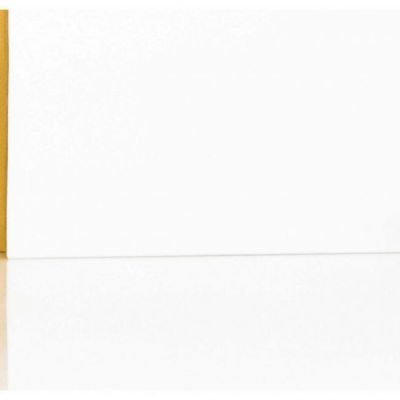 Плинтус напольный Pedross  White Белый Глянцевый Mdf5913 100x18 (10-100-00722, 1010000722)